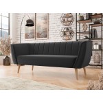 Καναπές Pas III τριθέσιος-Gkri Skouro