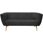 Καναπές Pas III τριθέσιος-Gkri Skouro