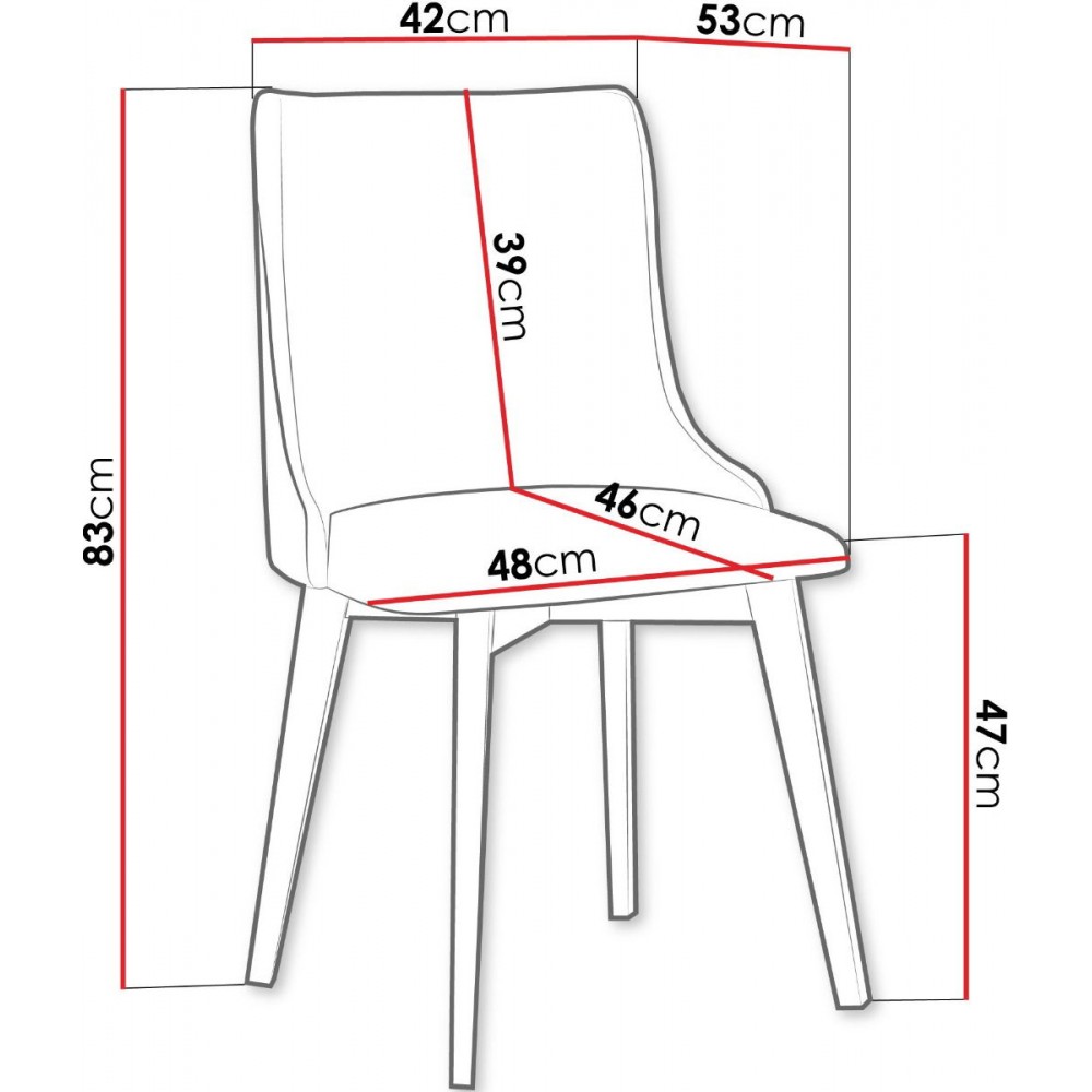 Καρέκλα Monti V-Kafe