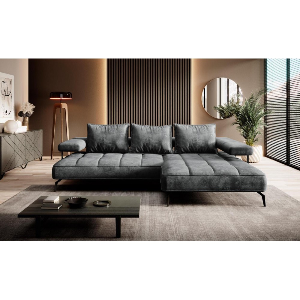 Γωνιακός καναπές Model Mini-Gkri-Δεξιά