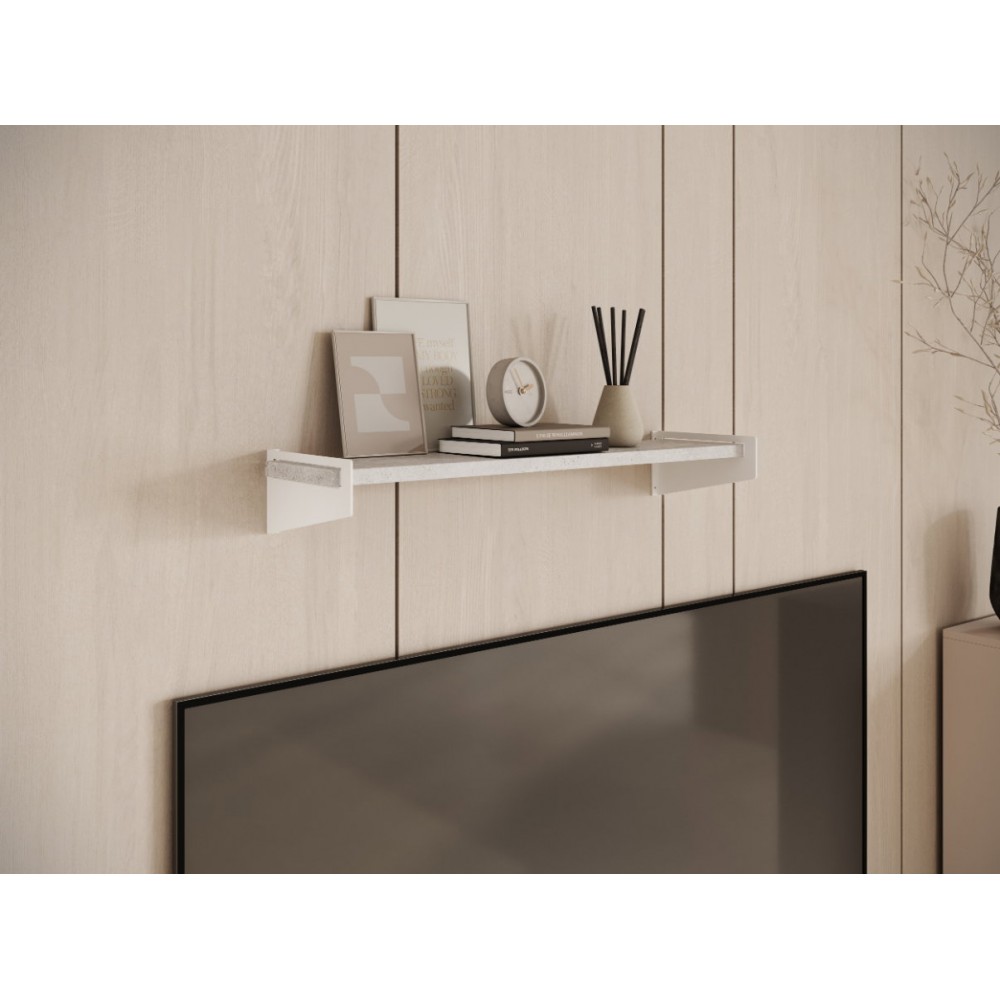 Ράφι Design-Leuko-Gkri 70x18.5x10