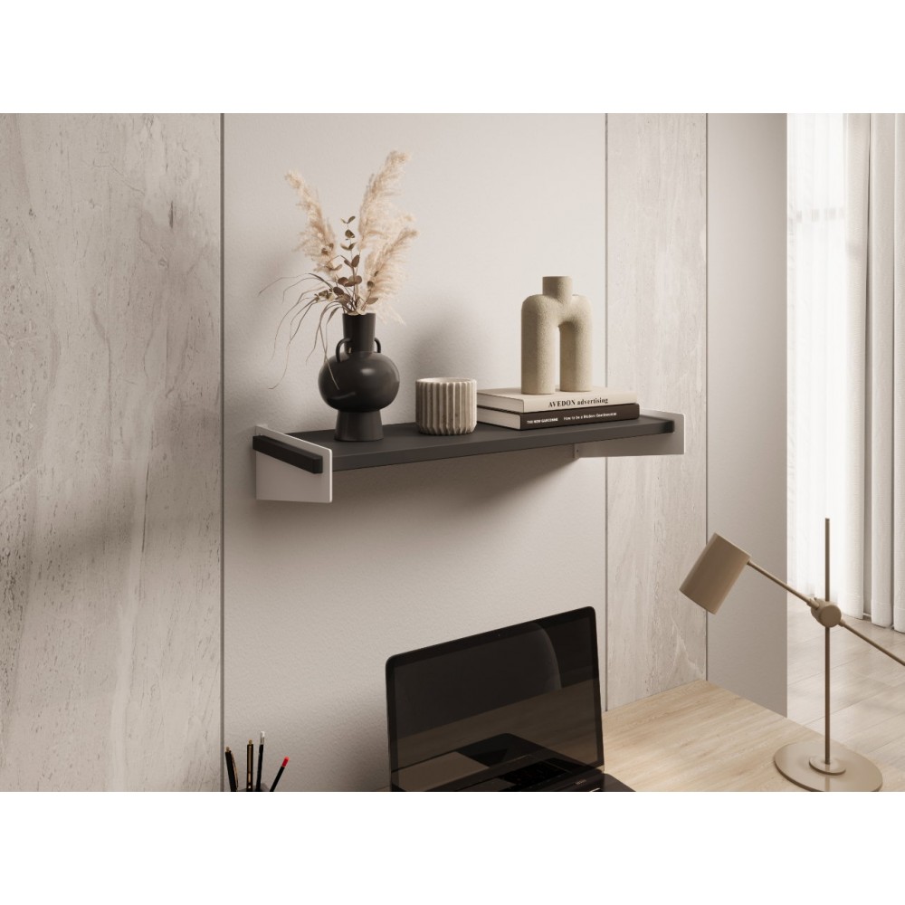 Ράφι Loft-Leuko-Mauro 60x23.5x10