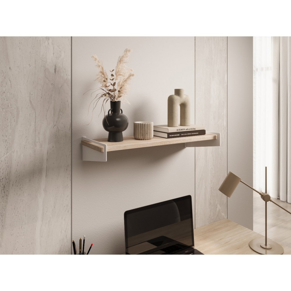 Ράφι Loft-Leuko-Kafe 60x23.5x10