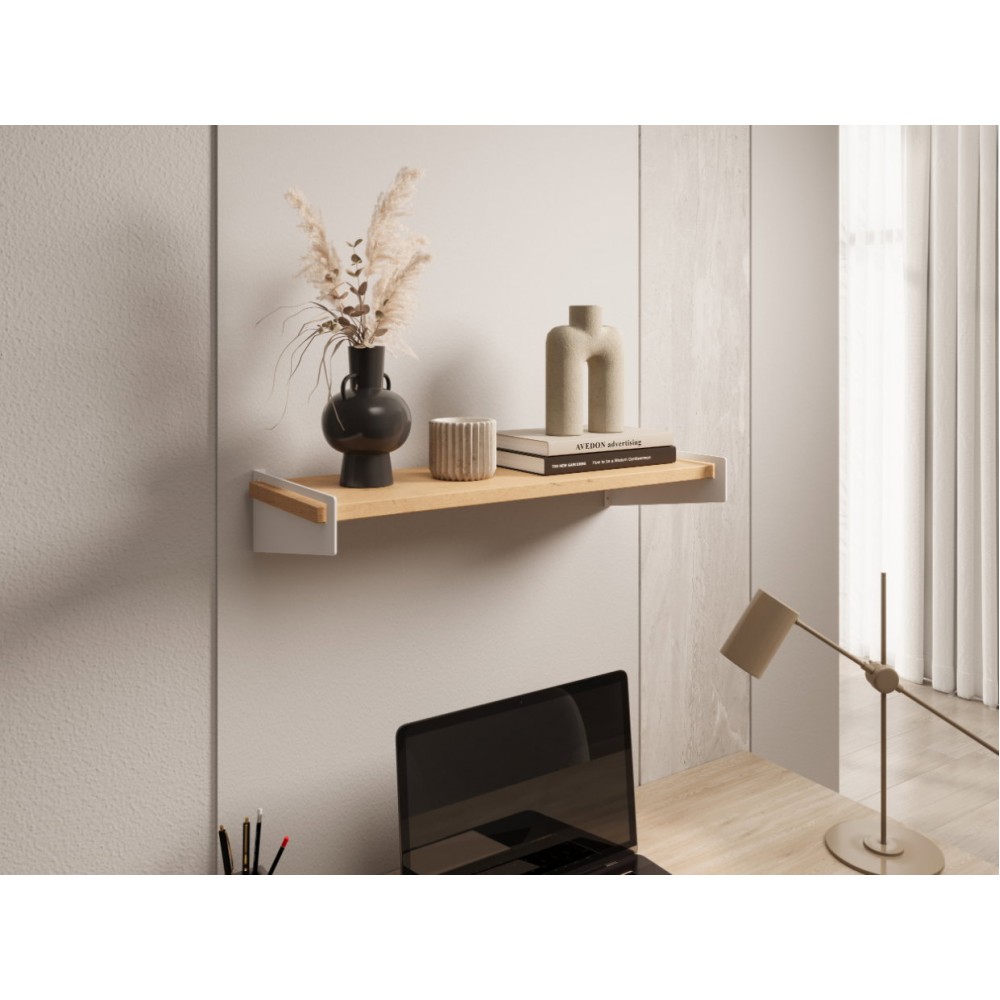 Ράφι Loft-Leuko Fusiko 60x23.5x10