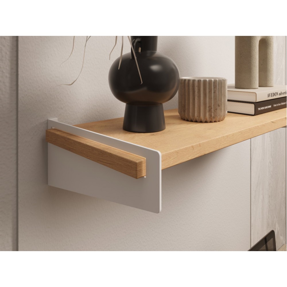Ράφι Loft-Leuko Fusiko 60x23.5x10