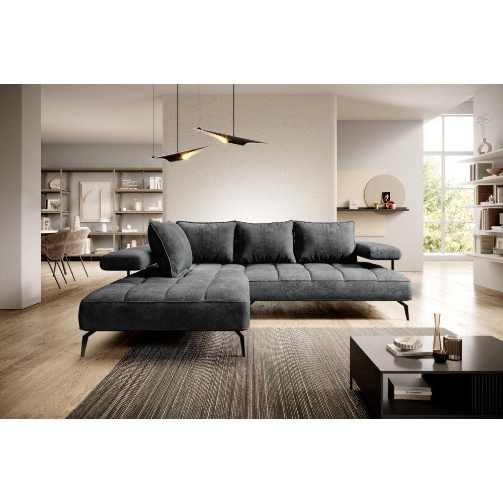 Γωνιακός καναπές Model-Gkri-Αριστερή