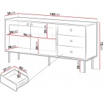 Μπουφές Valerio 150-Mauro