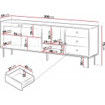 Μπουφές Valerio 200-Mauro