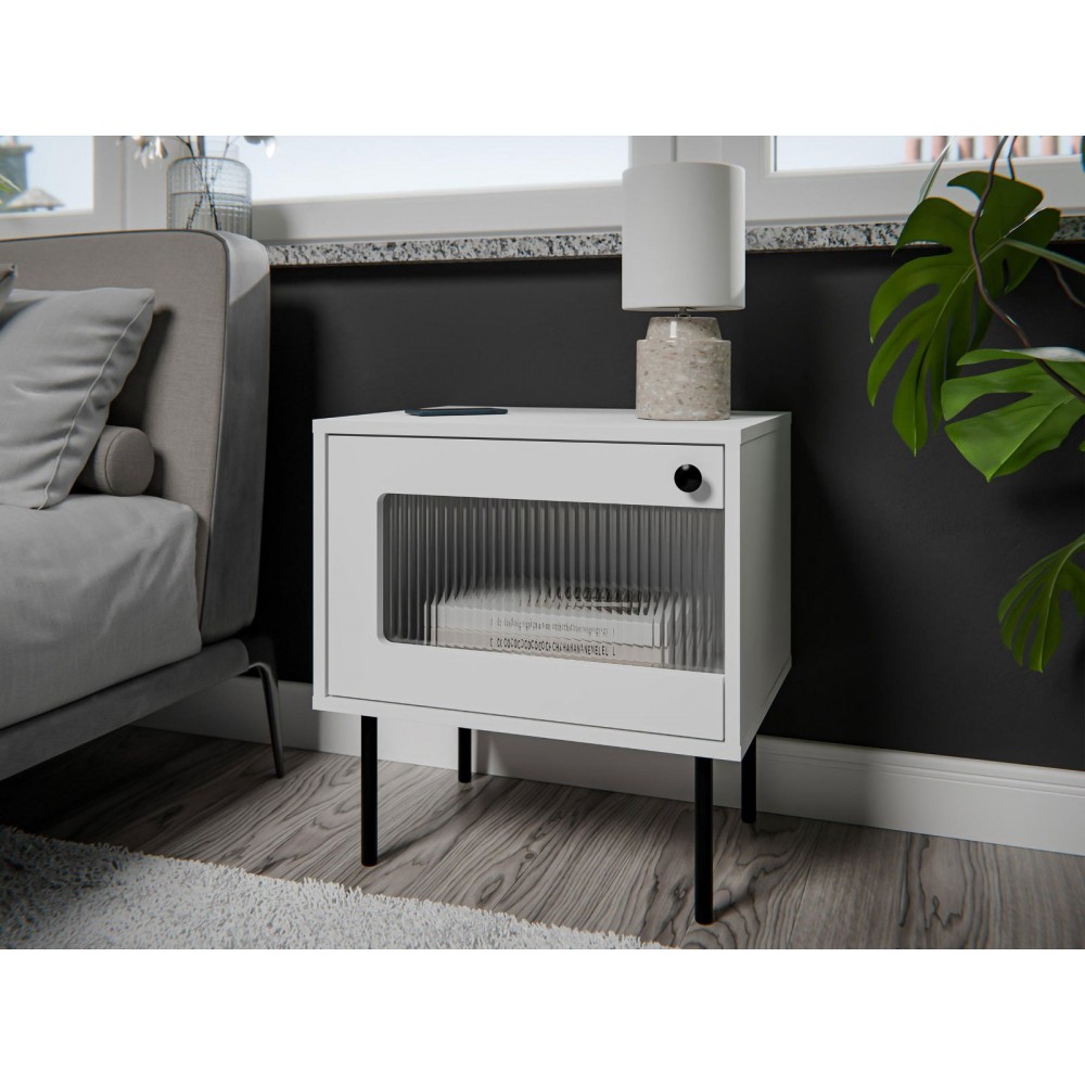 Κομοδίνο Valerio 1D-Leuko