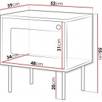Κομοδίνο Valerio 1D-Mauro