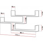 Τριπλό ράφι Trio-Mauro