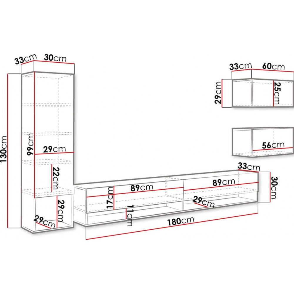 Σύνθετο σαλονιού Amadeo-Artisan