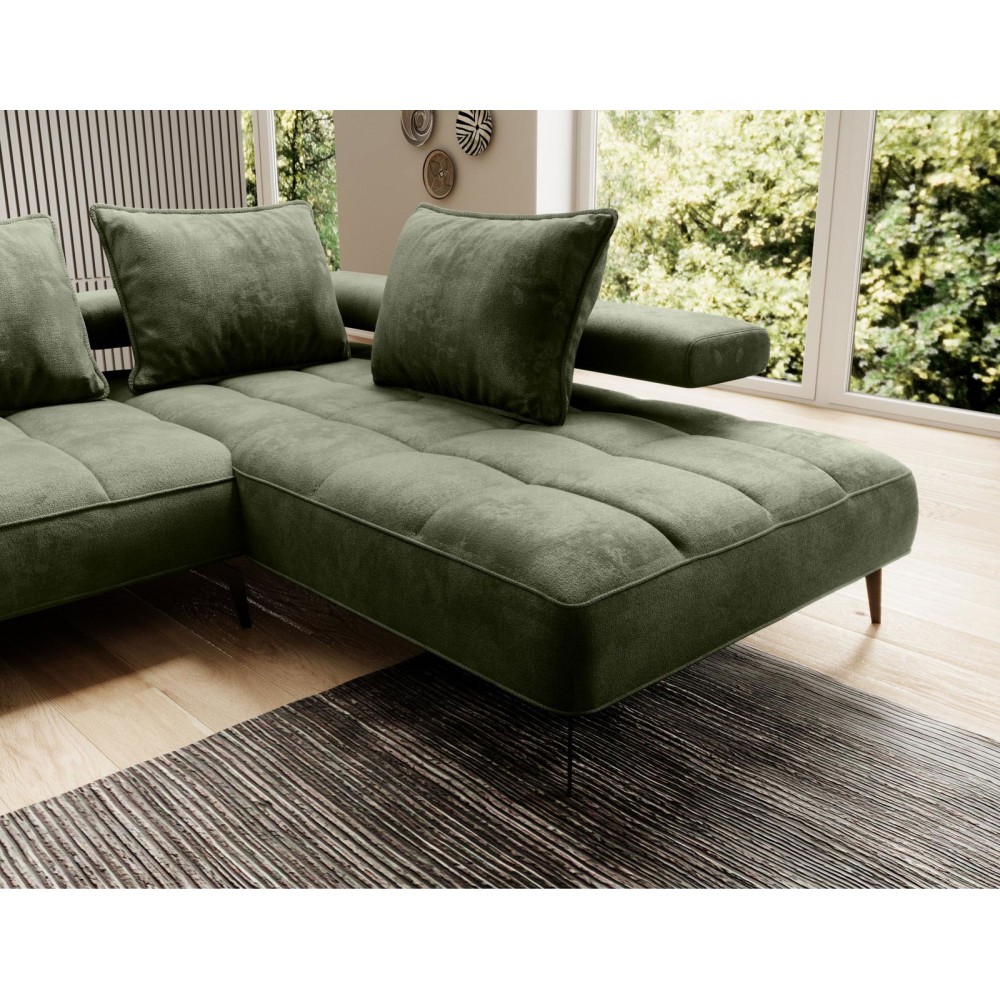 Γωνιακός καναπές Model Plus-Gkri-Αριστερή