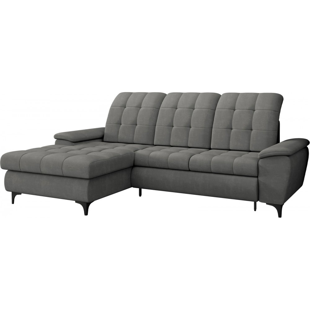 Γωνιακός καναπές Crystal-Anthraki-Αριστερή