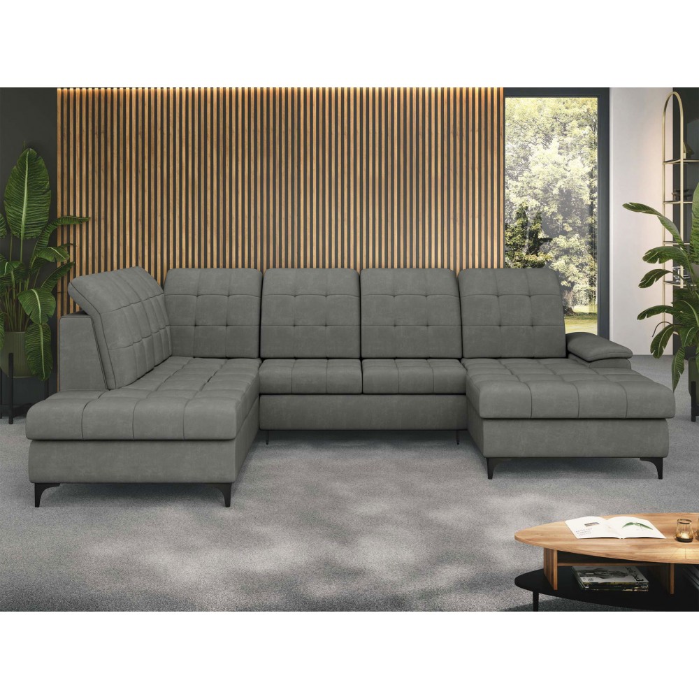 Γωνιακός καναπές Enzo plus-Anthraki-Αριστερή