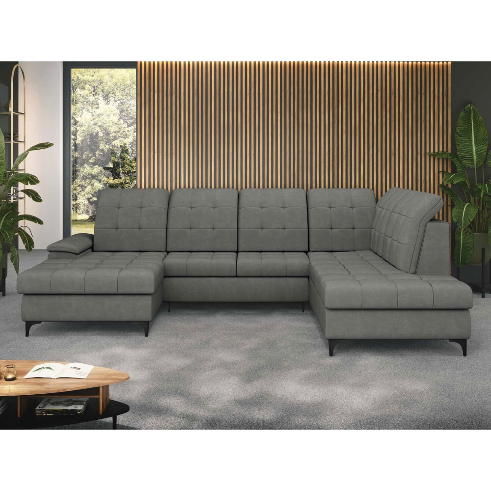 Γωνιακός καναπές Enzo plus-Anthraki-Δεξιά