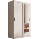 Ντουλάπα Reflecta 120 συρόμενη-Leuko 120x60x205