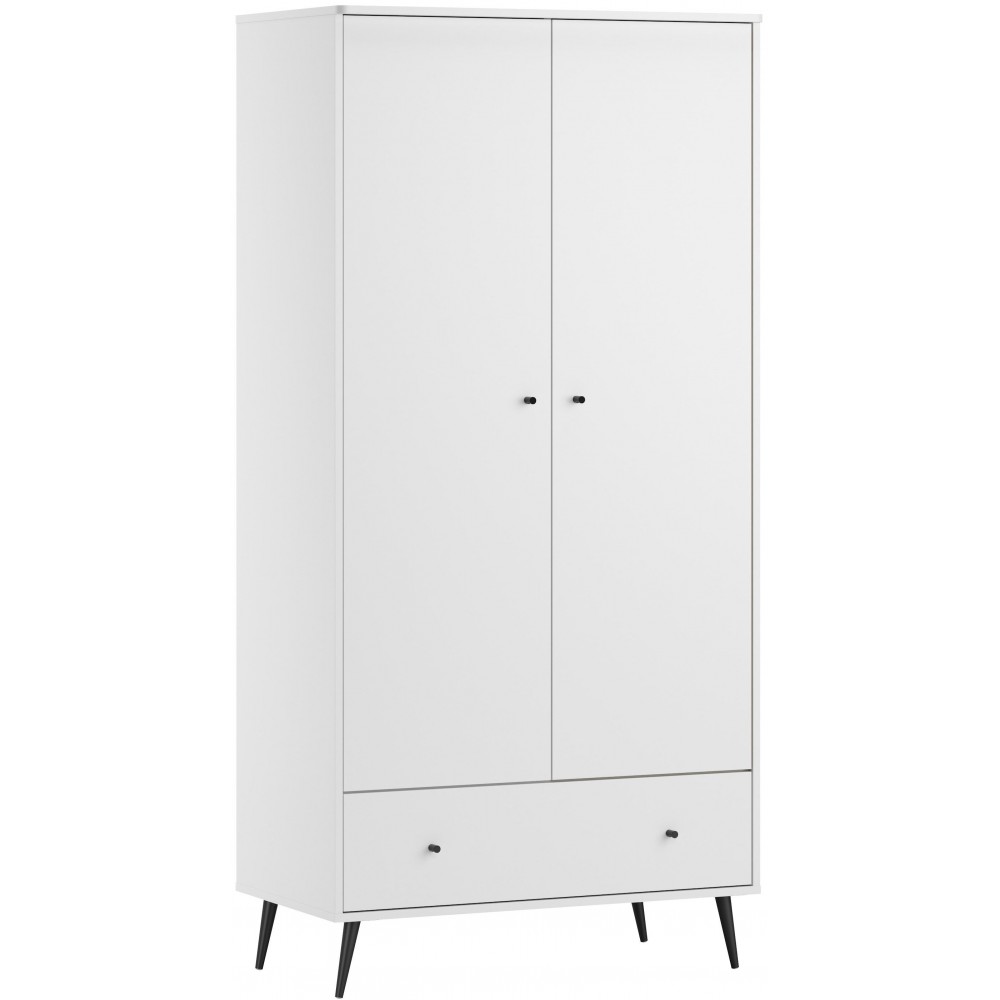 Ντουλάπα Blanca δίφυλλη