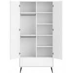 Ντουλάπα Blanca δίφυλλη