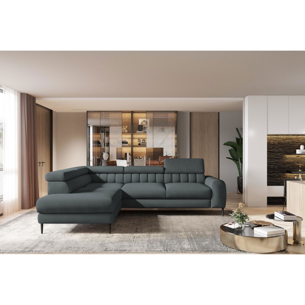 Γωνιακός καναπές Teron-Gkri-Αριστερή