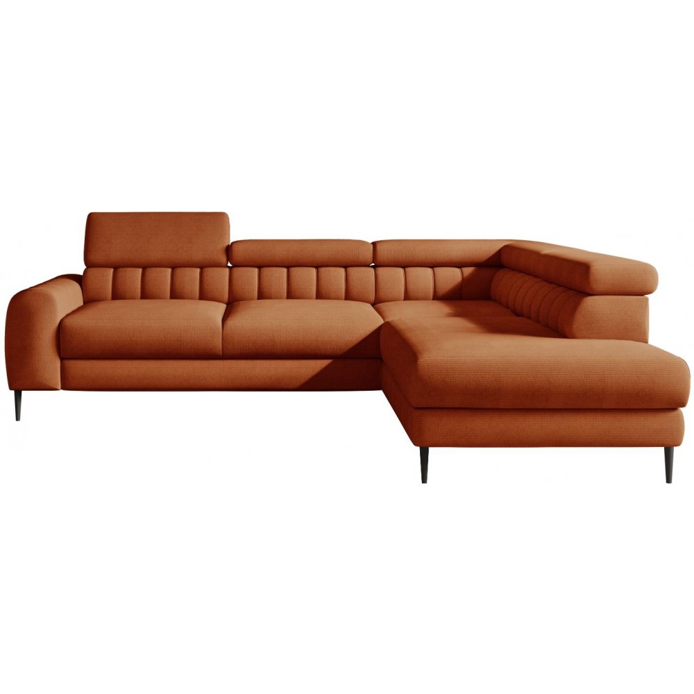 Γωνιακός καναπές Teron-Portokali-Δεξιά