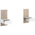 Σετ 2 κομοδίνα Peonia