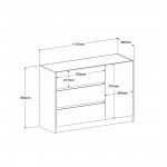 Συρταριέρα Peonia