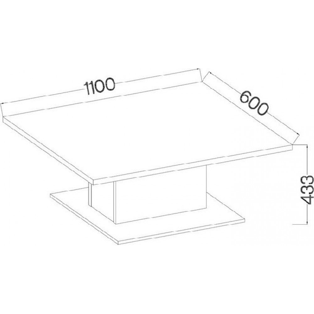 Τραπεζάκι σαλονιού Vega-Leuko