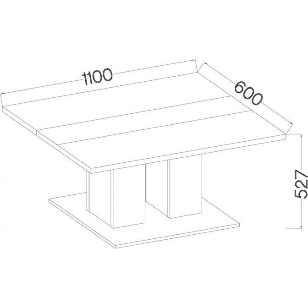 Τραπεζάκι σαλονιού Skyline-Artisan