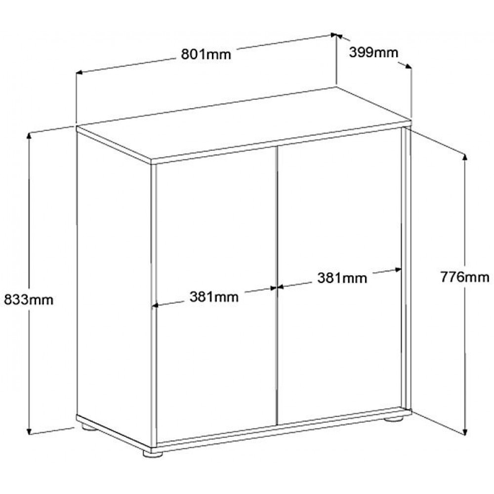 Μπουφές Eden mini-Fusiko-Mavro