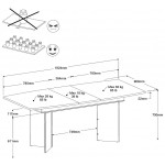 Επεκτεινόμενο τραπέζι Eden
