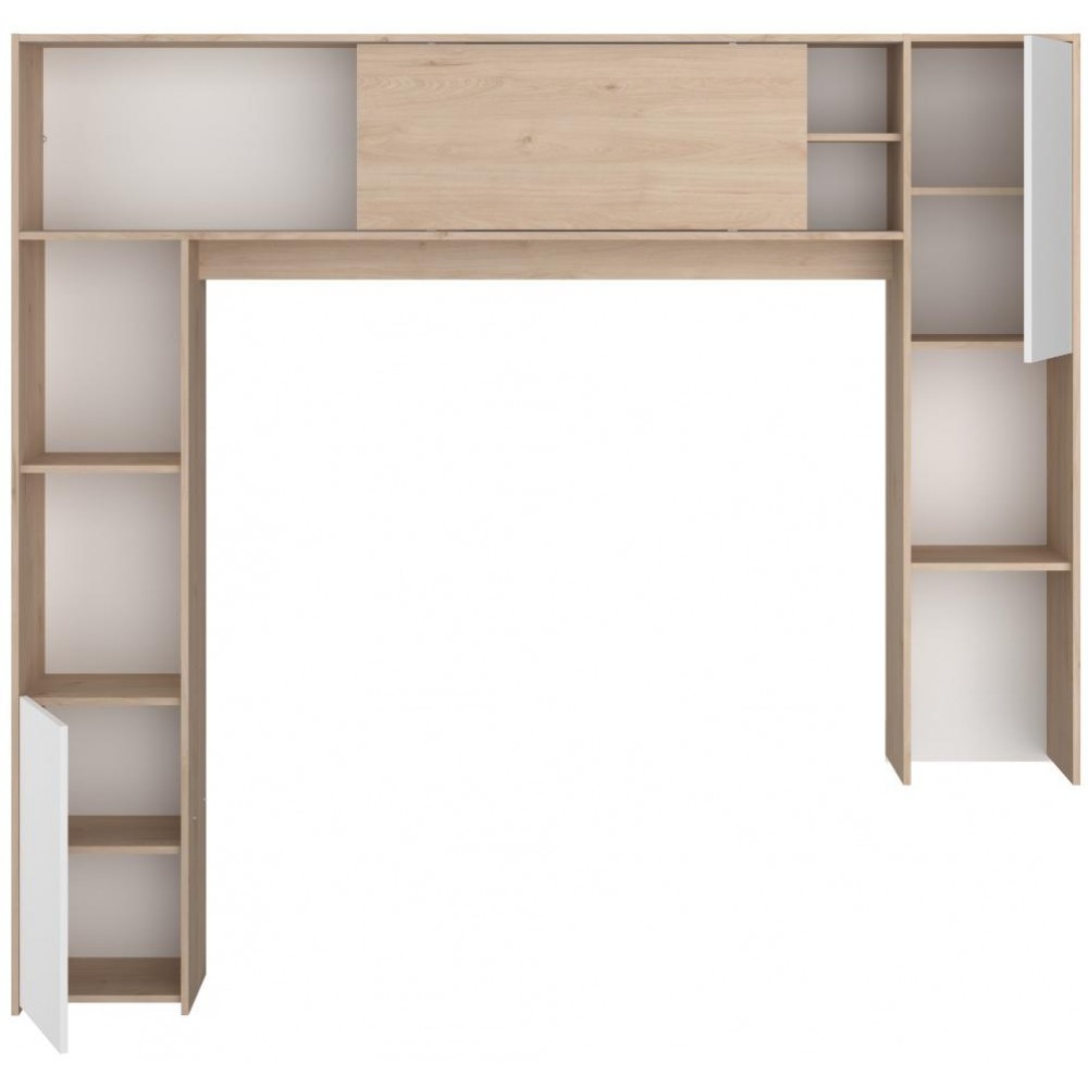 Εταζέρα για σύνθετο σαλονιού Eden-Fusiko-Leuko