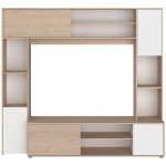 Εταζέρα για σύνθετο σαλονιού Eden-Fusiko-Leuko