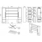 Εταζέρα κρεβατιού Anya