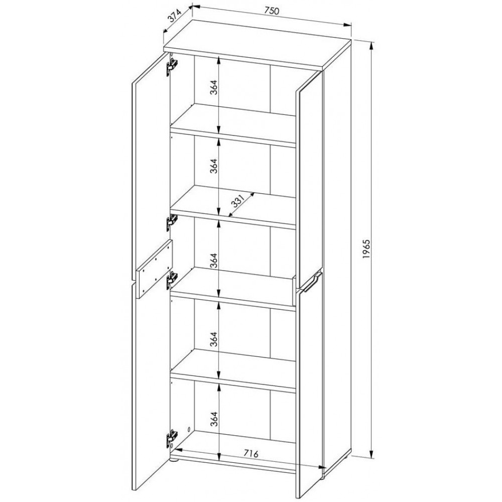 Ντουλάπα Johnson I