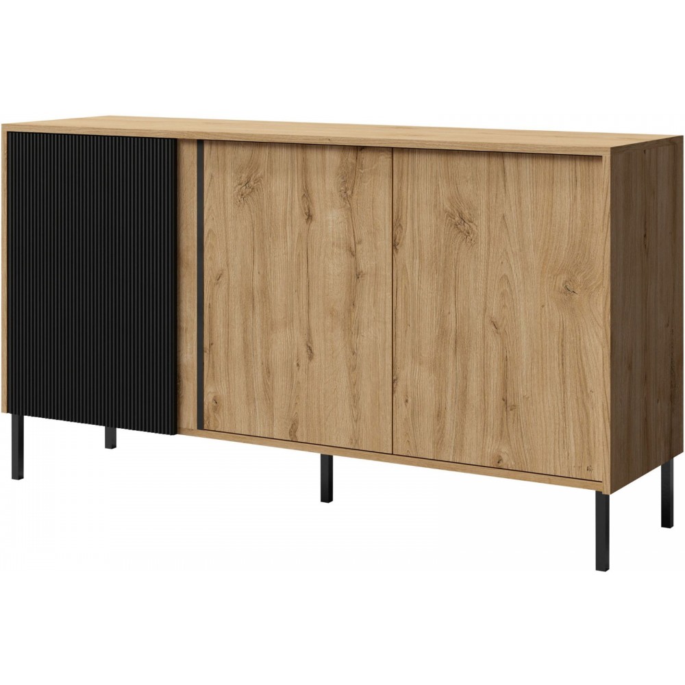 Μπουφές Mia II-Fusiko-Mavro