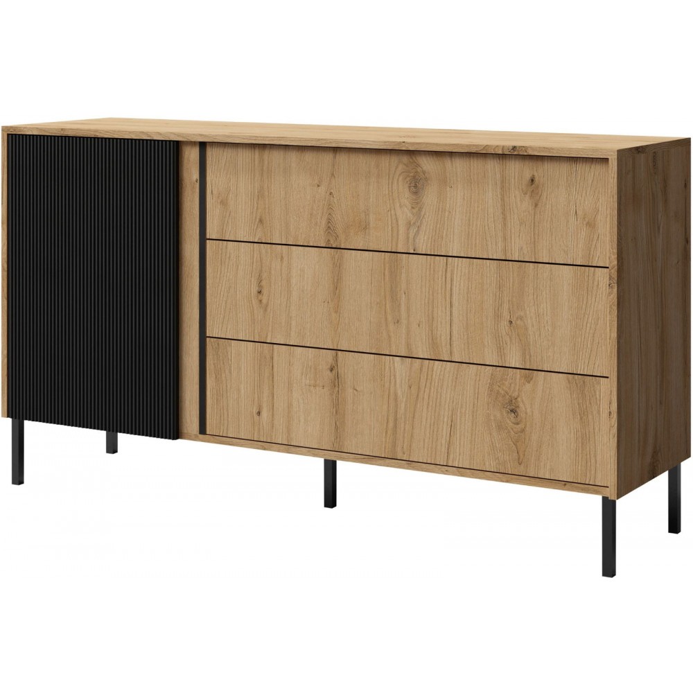 Μπουφές Mia III-Fusiko-Mavro