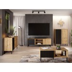 Έπιπλο τηλεόρασης Mia I-Fusiko-Mavro