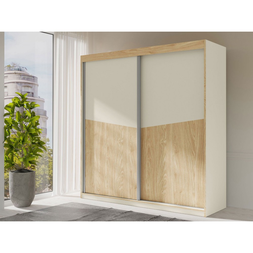 Ντουλάπα Aston I συρόμενη-Gkri Anoixto-Fusiko