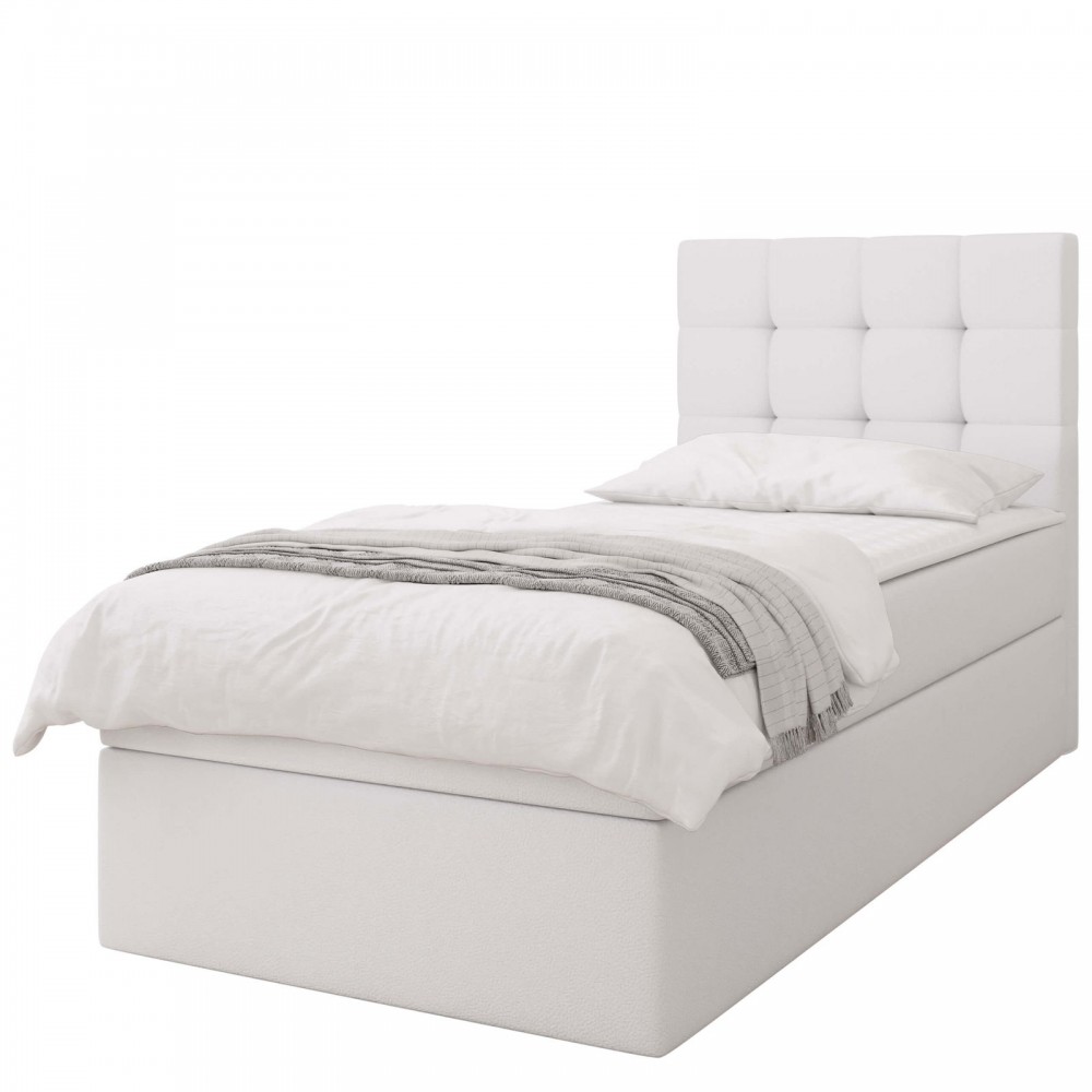 Επενδυμένο κρεβάτι Cineplex-Leuko-90 x 200