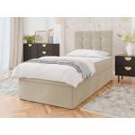 Επενδυμένο κρεβάτι Cineplex-Ekrou-80 x 200