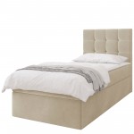 Επενδυμένο κρεβάτι Cineplex-Ekrou-100 x 200