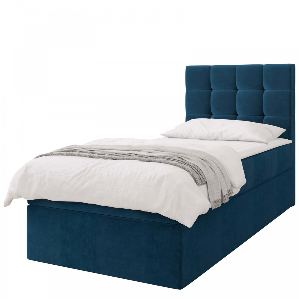 Επενδυμένο κρεβάτι Cineplex-Mple-100 x 200