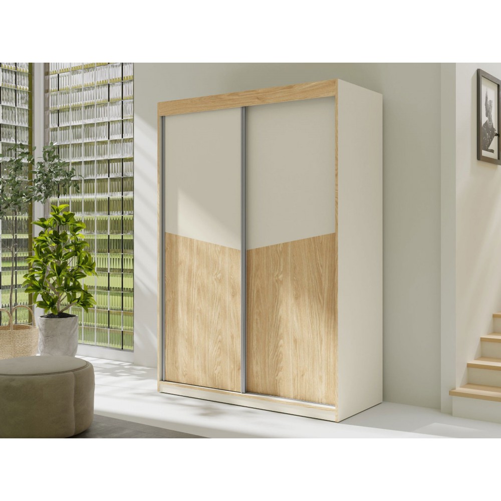 Ντουλάπα Aston II συρόμενη-Gkri Anoixto-Fusiko