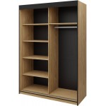 Ντουλάπα Aston II συρόμενη-Gkri Anoixto-Fusiko