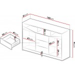 Συρταριέρα Aston III-Gkri Anoixto-Fusiko