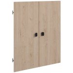 Σετ πόρτες για τη βιβλιοθήκη Soria II-Fusiko