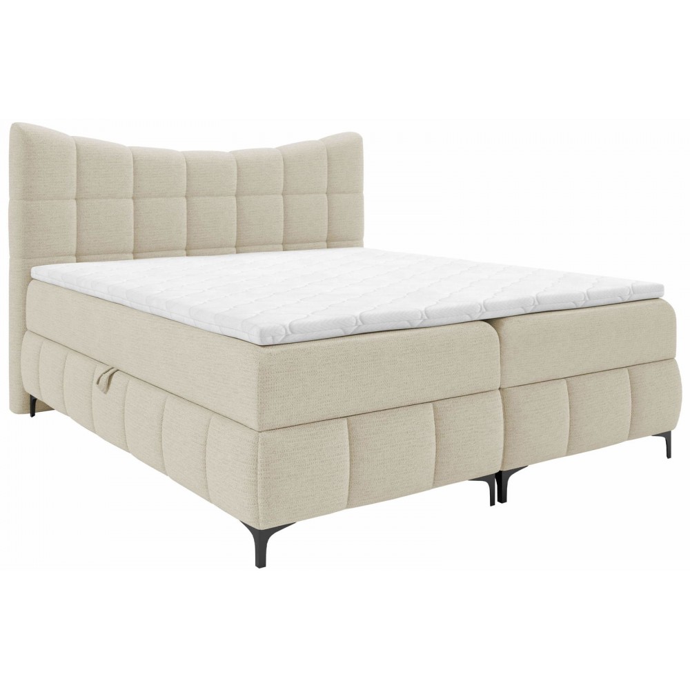 Επενδυμένο κρεβάτι Nova-Ekrou-160 x 200