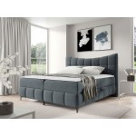 Επενδυμένο κρεβάτι Nova-Anthraki-140 x 200