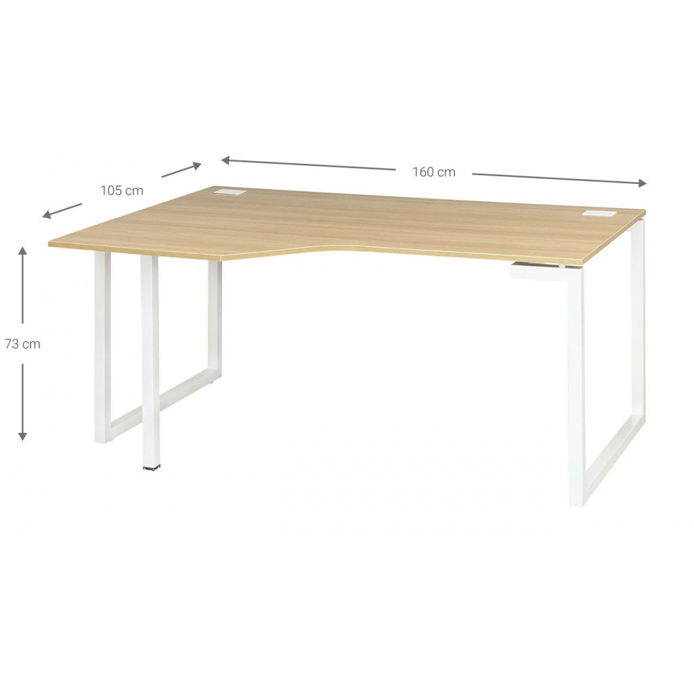 Γραφείο ZenSpace-Fusiko-Αριστερή